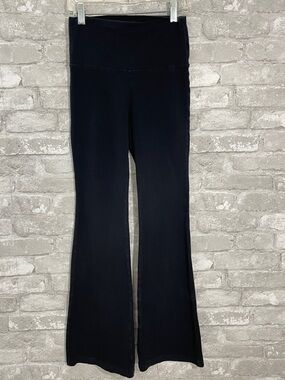 TNA Black High-Waist Flare Leggings